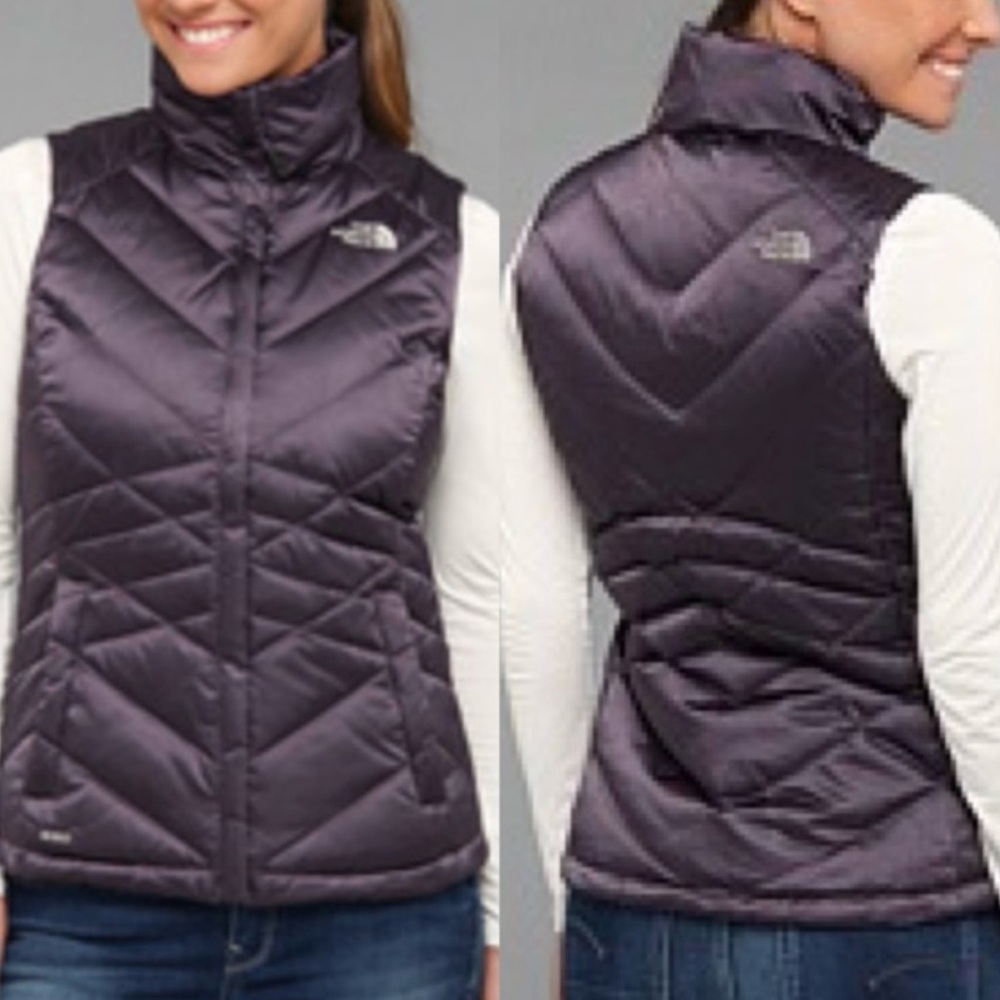 The North Face Women's Purple Quilted Vest